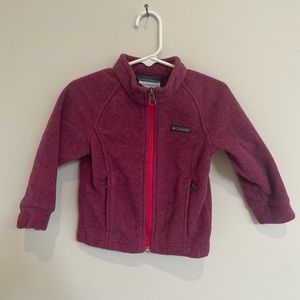 Columbia Toddler Fleece Jacket - 2T, Fuchsia